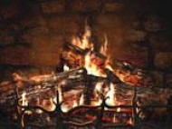 Fireplace 3D Photo Screensaver screenshot